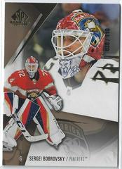 Sergei Bobrovsky [Gold] #6 Hockey Cards 2023 SP Game Used Prices