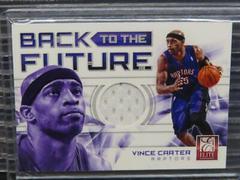 Vince Carter Basketball Cards 2012 Panini Elite Back to the Future Materials Prices