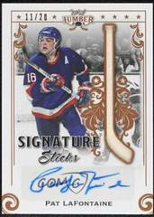 Pat LaFontaine [Bronze] Hockey Cards 2021 Leaf Lumber Signature Sticks Prices