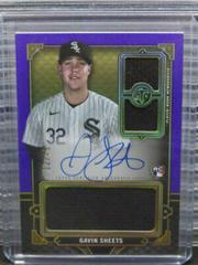Gavin Sheets [Amethyst] #RA-GS Baseball Cards 2022 Topps Triple Threads Rookie Autographs Prices