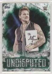 Chris Jericho [Green] Wrestling Cards 2018 Topps WWE Undisputed Prices