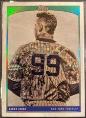 Aaron Judge [Green Rainbow Foil] #33 Baseball Cards 2022 Topps X Lauren Taylor Prices