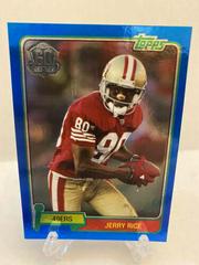 Jerry Rice [Blue Border] #T60-JR Football Cards 2015 Topps 60th Anniversary Prices