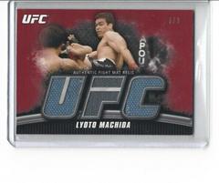 Lyoto Machida [Red] Ufc Cards 2010 Topps UFC Knockout Fight Mat Relic Prices