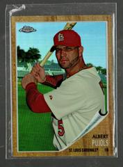 Albert Pujols [Refractor] Baseball Cards 2011 Topps Heritage Chrome Prices