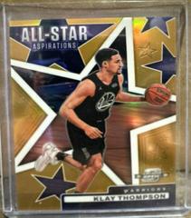 Klay Thompson [Gold] Basketball Cards 2021 Panini Contenders Optic All Star Aspirations Prices