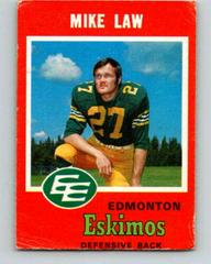 Mike Law Football Cards 1971 O Pee Chee CFL Prices