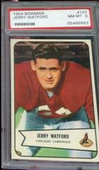 Jerry Watford Football Cards 1954 Bowman Prices
