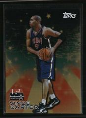 Vince Carter #7 Basketball Cards 2000 Topps Team USA Basketball Prices