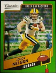 Jordy Nelson [Timeless Tributes Green] Football Cards 2021 Panini Classics Prices