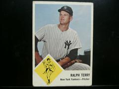 Ralph Terry #26 Baseball Cards 1963 Fleer Prices