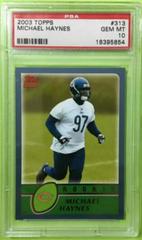 Michael Haynes #313 Football Cards 2003 Topps Prices