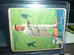Dizzy Dean Baseball Cards 1934 World Wide Gum Prices