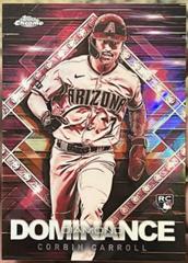 Corbin Carroll #DD-8 Baseball Cards 2023 Topps Chrome Update Diamond Dominance Prices