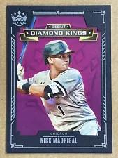 Nick Madrigal #DDK-CW Baseball Cards 2021 Panini Diamond Kings Debut Prices