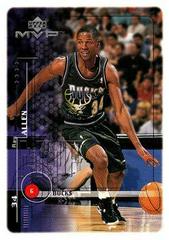 Ray Allen #87 Basketball Cards 1999 Upper Deck MVP Prices