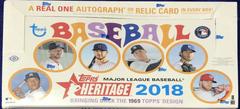 Hobby Box Baseball Cards 2018 Topps Heritage Prices