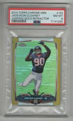 Jadeveon Clowney [Jumping Gold Refractor] #120 Football Cards 2014 Topps Chrome Mini Prices