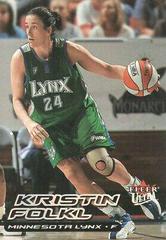Kristin Folkl #51 Basketball Cards 2000 Ultra WNBA Prices