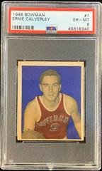 Ernie Calverley #1 Basketball Cards 1948 Bowman Prices