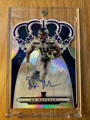 DK Metcalf [Autograph Purple] #CR-19 Football Cards 2019 Panini Chronicles Crown Royale Prices