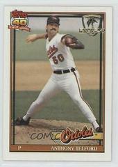 Anthony Telford #653 Baseball Cards 1991 Topps Desert Shield Prices