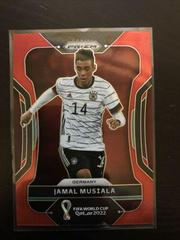 Jamal Musiala [Red] Soccer Cards 2022 Panini Prizm World Cup Prices