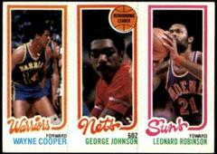 Johnson, Johnson, Robinson Basketball Cards 1980 Topps Prices
