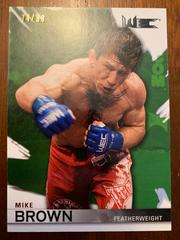 Mike Brown [Green] #122 Ufc Cards 2010 Topps UFC Knockout Prices