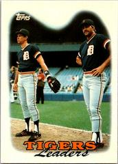 Tigers Leaders [K. Gibson, A. Trammell] #429 Baseball Cards 1988 Topps Tiffany Prices