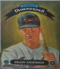 Brady Anderson Baseball Cards 1993 Panini Donruss Diamond Kings Prices