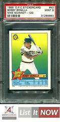 Bobby Bonilla, Mike Schmidt Baseball Cards 1989 O Pee Chee Stickers Prices
