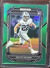 Deuce Vaughn [Green] #126 Football Cards 2023 Panini Prizm Draft Picks Prices