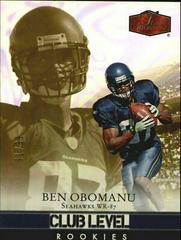 Ben Obomanu [Gold] #178 Football Cards 2006 Flair Showcase Prices