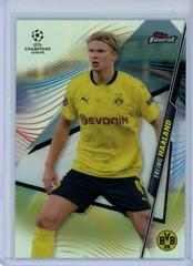 Erling Haaland [Refractor] Soccer Cards 2020 Topps Finest UEFA Champions League Prices