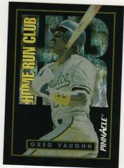 Greg Vaughn Baseball Cards 1993 Pinnacle Home Run Club Prices