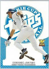 Derek Jeter [Blue] #100 Baseball Cards 2005 Topps Rookie Cup Prices