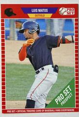 Luis Matos [Red] #PS08 Baseball Cards 2021 Pro Set Prices