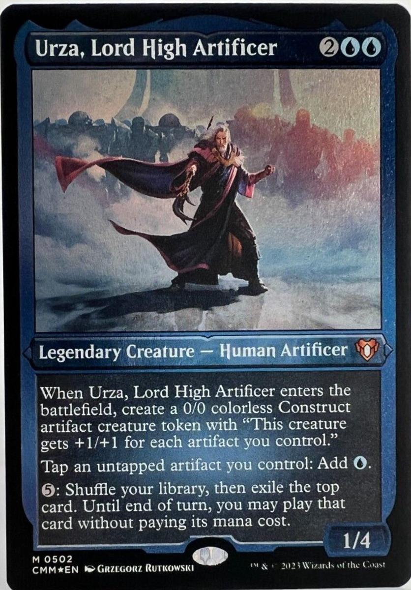 Urza, Lord High Artificer #502 Prices | Magic Commander Masters | Magic ...