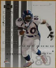 Rod Smith #25 Football Cards 2000 Upper Deck Graded Prices