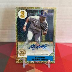 Edgar Martinez #T87CA-EMA Baseball Cards 2022 Topps Update 1987 Chrome Autographs Prices