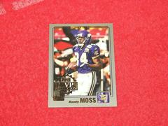 Randy Moss Football Cards 2001 Topps MVP Promotion Prices
