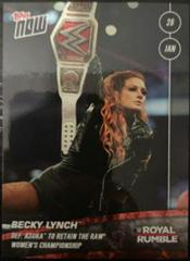 Becky Lynch #5 Wrestling Cards 2020 Topps Now WWE Prices