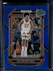 Dillon Mitchell [Blue] #6 Basketball Cards 2023 Panini Prizm Draft Picks Rated Prospect Prices
