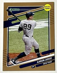 Aaron Judge [Artist Proof] #182 Baseball Cards 2021 Panini Donruss Prices