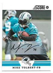 Mike Tolbert [Autograph] Football Cards 2012 Panini Score Prices