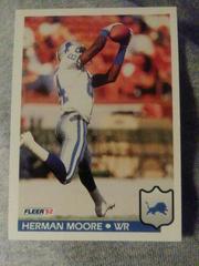 Herman Moore Football Cards 1992 Fleer Prices