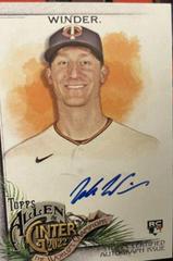 Josh Winder Baseball Cards 2022 Topps Allen & Ginter Full Size Autographs Prices
