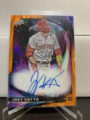 Joey Votto [Orange Galactic] #SGA-JV Baseball Cards 2022 Topps Cosmic Chrome Star Gaze Autographs Prices