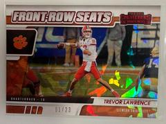 Trevor Lawrence [Autograph Cracked Ice] #101V Football Cards 2021 Panini Contenders Prices